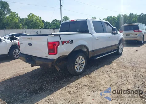 2015 Ford F-150 Lariat z USA, uszkodzony, nr VIN 1FTEW1EFXFKF12739